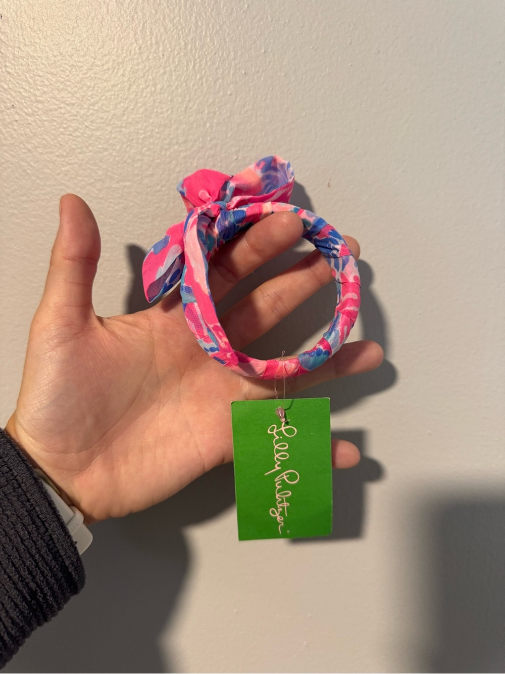 🌴 NWT Lilly Pulitzer fabric bangle
